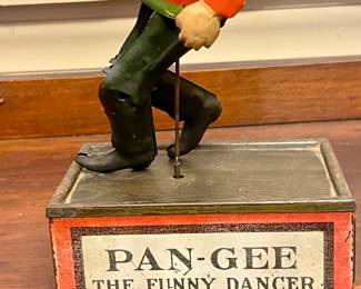 VINTAGE TOY - PAN-GEE THE FUNNY DANCER by CARTER'S TOYS