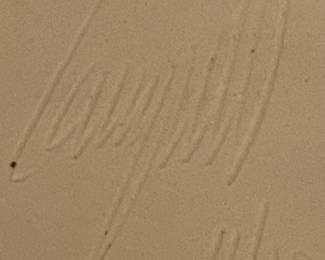 ANTIQUE POTTERY DISH