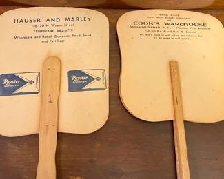 VINTAGE HAND FANS