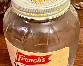 VINTAGE MUSTARD JAR