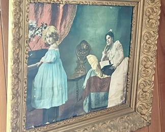 ANTIQUE FRAME WALL ART