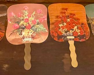VINTAGE HAND FANS