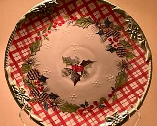 CHRISTMAS PLATE