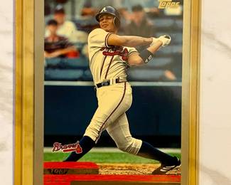 ATLANTA BRAVES AUTOGRAPHS PLAQUE