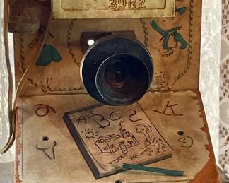 VINTAGE RANCH PHONE by GONG BELL MFG. CO. 