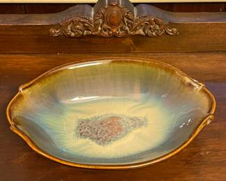 ANTIQUE POTTERY DISH