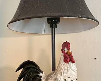CHICKEN/ROOSTER DECOR - LAMP