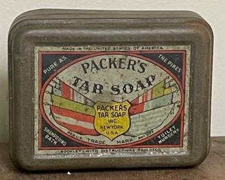 VINTAGE PACKER'S TAR SOAP TIN