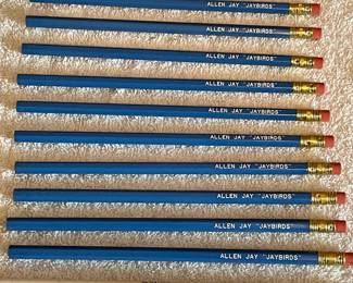 VINTAGE ALLEN JAY JAYBIRDS PENCILS