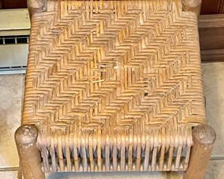 RATTAN STOOL