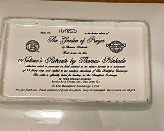 THOMAS KINKADE COLLECTOR PLATE