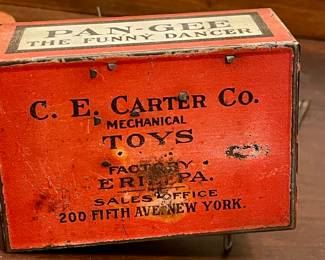 VINTAGE TOY - PAN-GEE THE FUNNY DANCER by CARTER'S TOYS