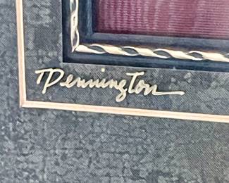 FRAMED WALL ART by T. PENNINGTON
