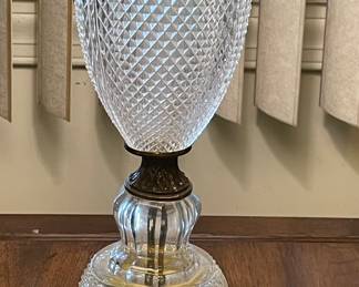 ANTIQUE CRYSTAL LAMP