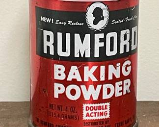 VINTAGE BAKING POWDER TIN