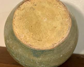 POTTERY "FROG" JUG/VASE