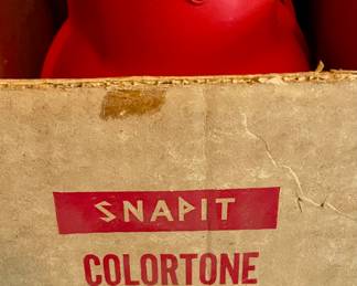 VINTAGE SNAPIT COLORTONE ROTO-WHEEL W/ORIGINAL BOX