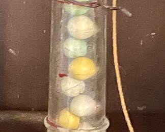 ANTIQUE TELEPHONE GUMBALL/CANDY DISPENSER