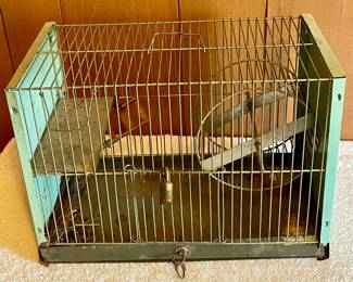 VINTAGE HAMSTER CAGE