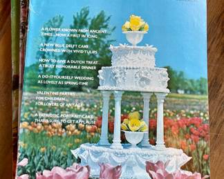 VINTAGE “CELEBRATE” CAKE DECORATING MAGAZINES 