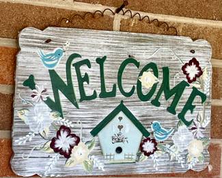 WELCOME SIGN