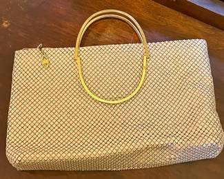 VINTAGE WOVEN METAL PURSE
