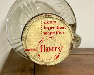 VINTAGE/ANTIQUE JAR - SPEAS VINEGAR