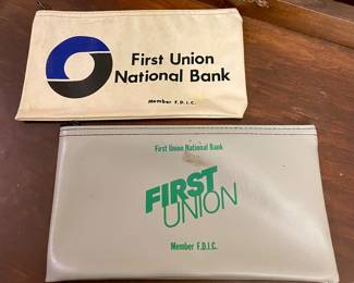 VINTAGE BANK BAGS