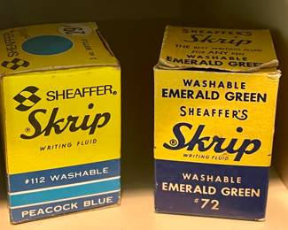 *NOS   VINTAGE INK BOTTLES