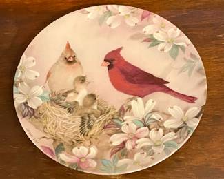CARDINALS/DOGWOODS COLLECTOR PLATE
