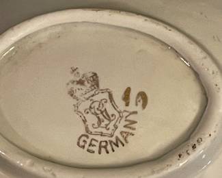 ANTIQUE BRIDGE DISHES FROM GERMANY