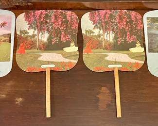 VINTAGE HAND FANS