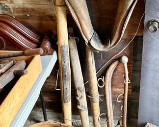 Leather Yolk Collar, Horse Tack (Briddle & Bits), and More