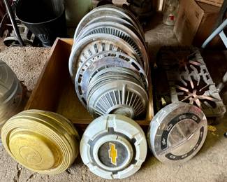 Vintage Hubcaps