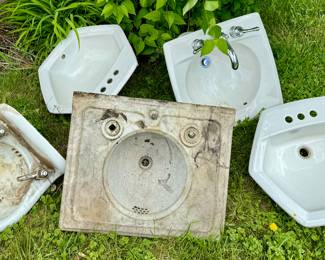 Vintage and New Sinks