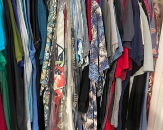 Clothes including Hawaiian Shirts