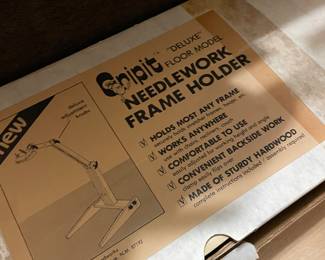 Needlework Frame Holder