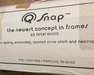 Q Snap quilt Frame kit