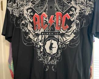 Ac / Dc shirt and CDs 