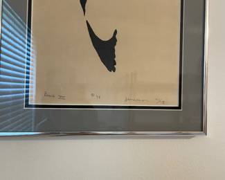 Signed and numbered art