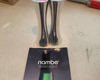 Nambe Salt and Pepper