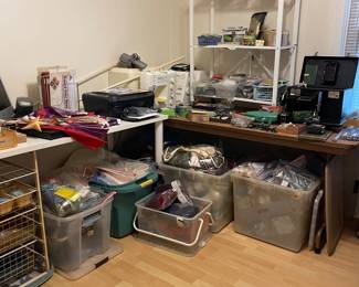 Sorting sewing stuff