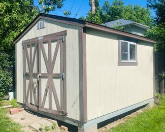 3 tuff sheds are available for purchase. This shed is 10ft x 12ft. 