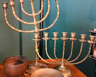 Vintage brass figurines 