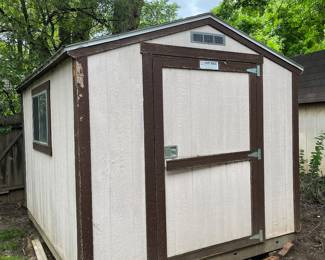 Tuff shed (one of 3 available). This shed is 8ft x 10ft. 