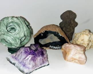 Beautiful rocks and geodes  