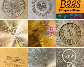 Several of the higher end kitchen brands available for purchase 