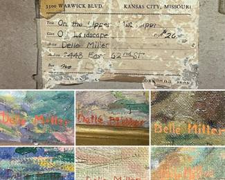 BIDS - Delle Miller paintings will be available for bidding over the phone or in person. A starting bid value will be shared with any interested buyer. You can view starting/current bid values at the sale or by calling/texting the number below. We will do our best to update all bidders with any new bids whenever possible. (507)-458-2542