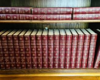… and a full set of encyclopedias 