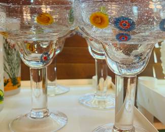 Stunning margarita glasses 